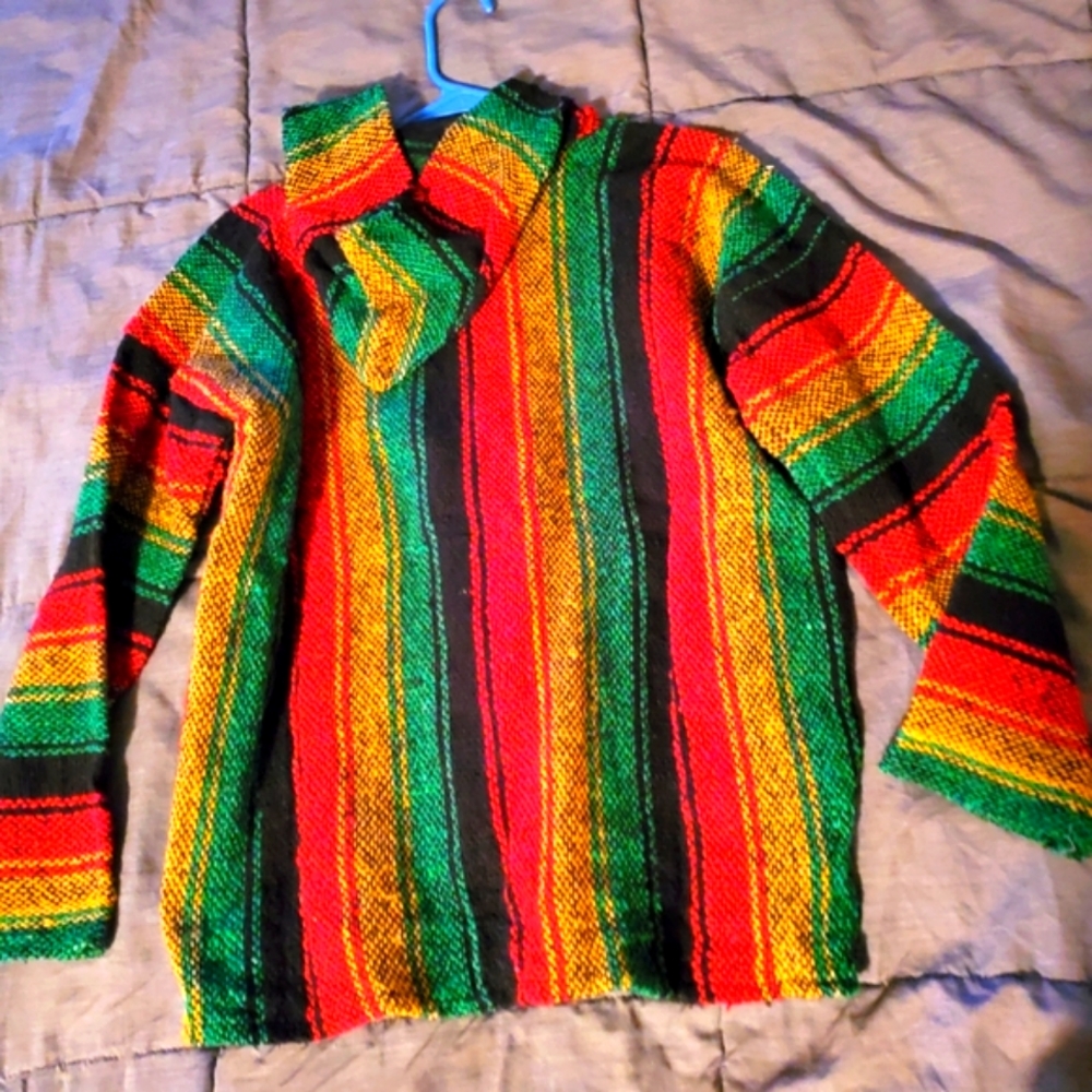 Baja Hoodie With Strings And Front Pocket - image 3